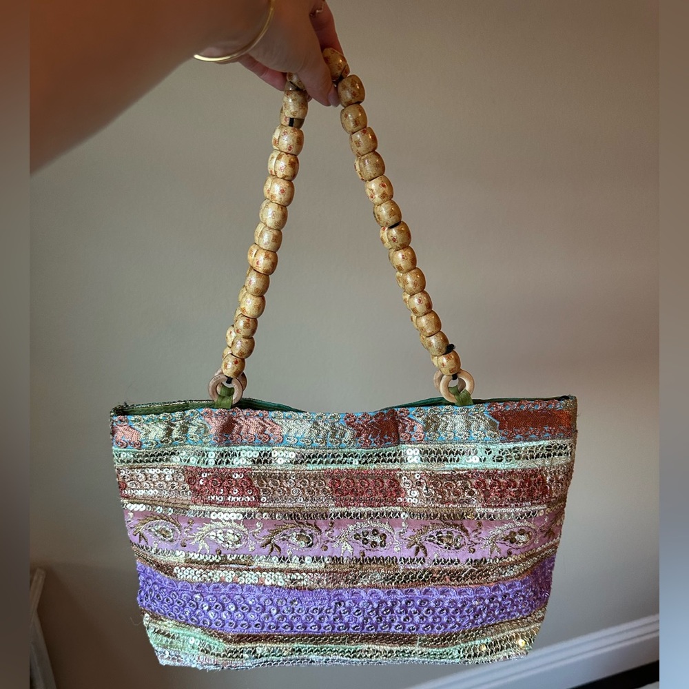 Vintage Sequins Bag